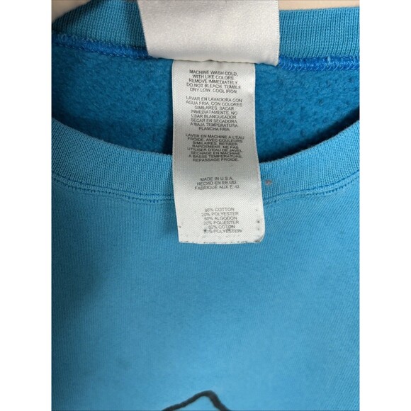 Vtg 90s Adidas Crewneck Pullover Sweatshirt Mens XL Red Embroidered Big Logo USA - Picture 4 of 12